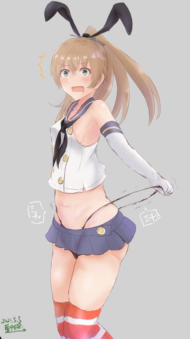 島風服も含まれますよね?
島風服くまのんです。
#バニーの日 