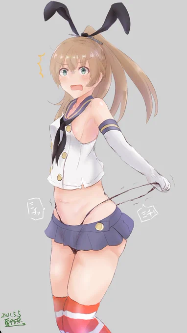 島風服も含まれますよね?
島風服くまのんです。
#バニーの日 