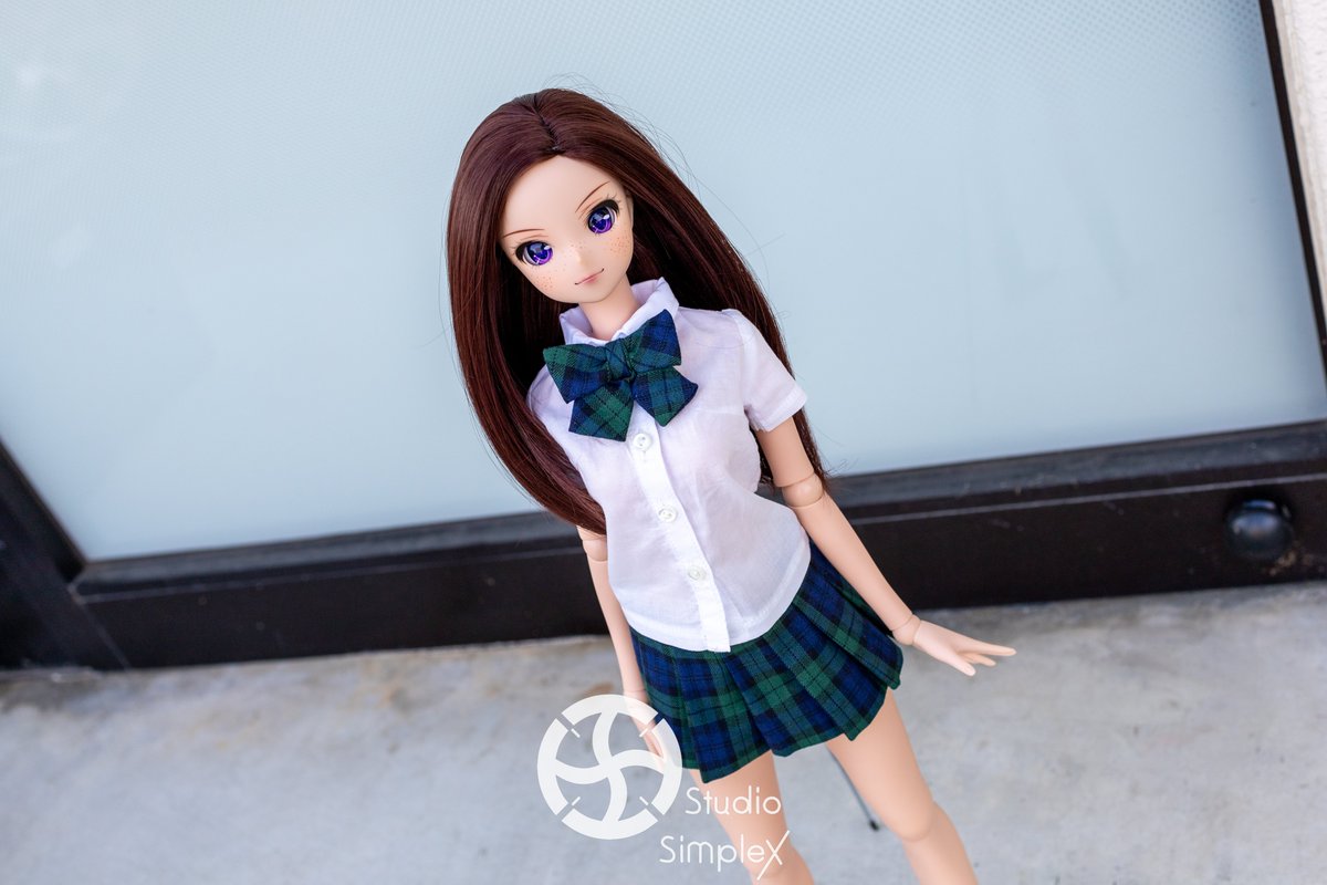 STUDIO_SIMPLEX's tweet photo. 制服のモデルさんはinfinityちゃんです。
#smartdoll #スマートドール #ドール服 #制服 #studiosimplex https://t.co/fpeye32qcY