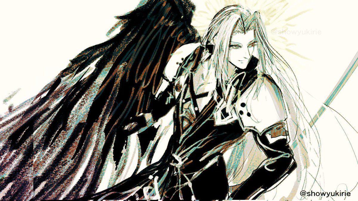 showyukirie's tweet photo. Sephiroth https://t.co/VfPa8Jc8SI