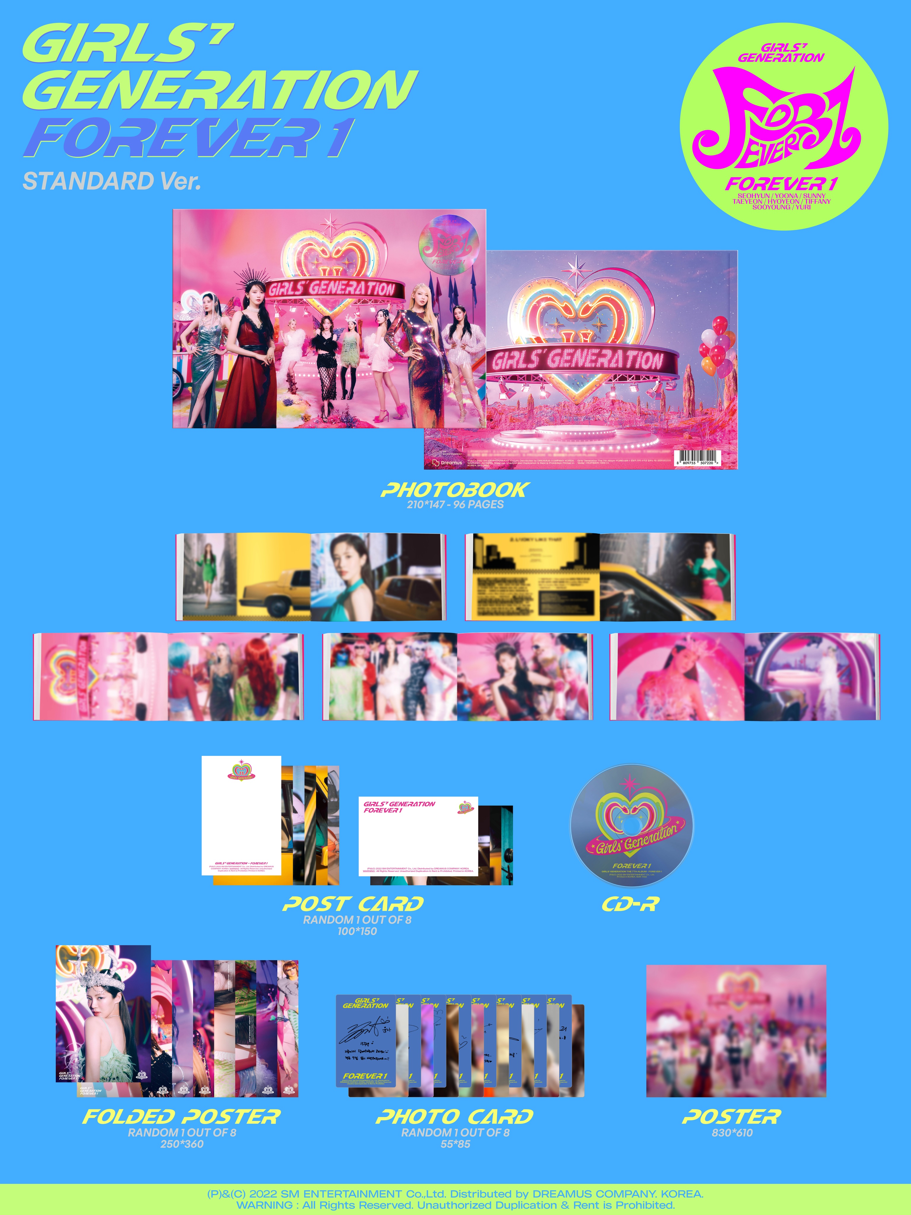 GIRLS' GENERATION In Las Vegas Photobook+DVD+Poster+Goods