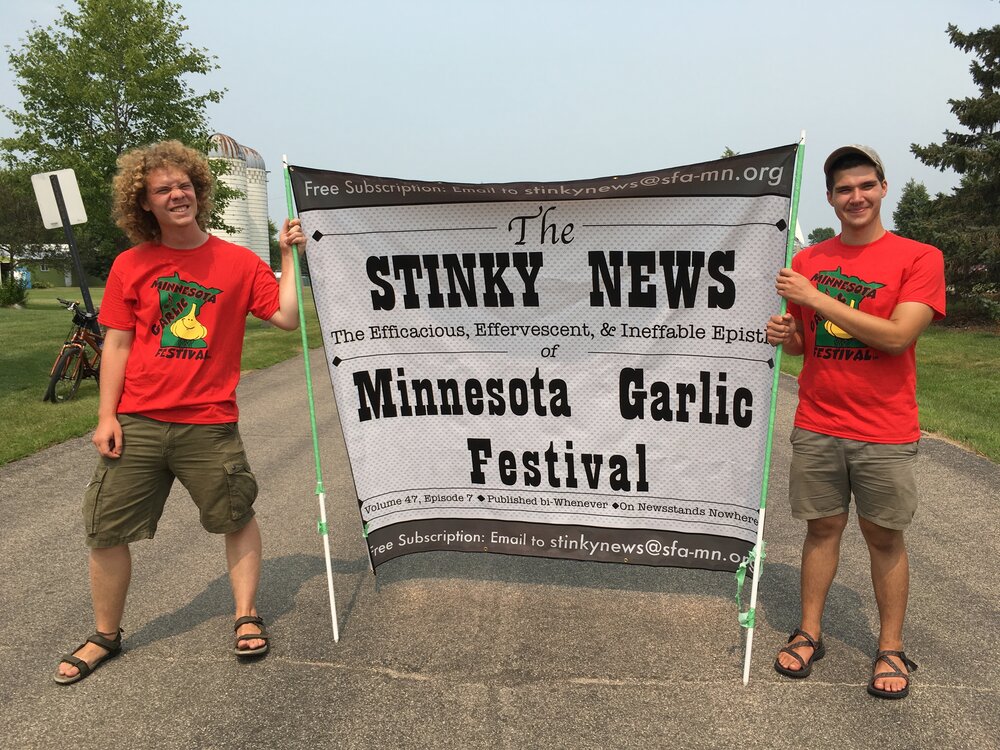 Be part of the magic that brings the #MNGarlicFest to life! Volunteers get VIP parking, free entry, &amp; a staff shirt. What could be better than hanging out with other like minded stinkers?  It's like a backstage pass for THE event of the summer. ☀️
Sign up: mngarlicfest.com/volunteers
