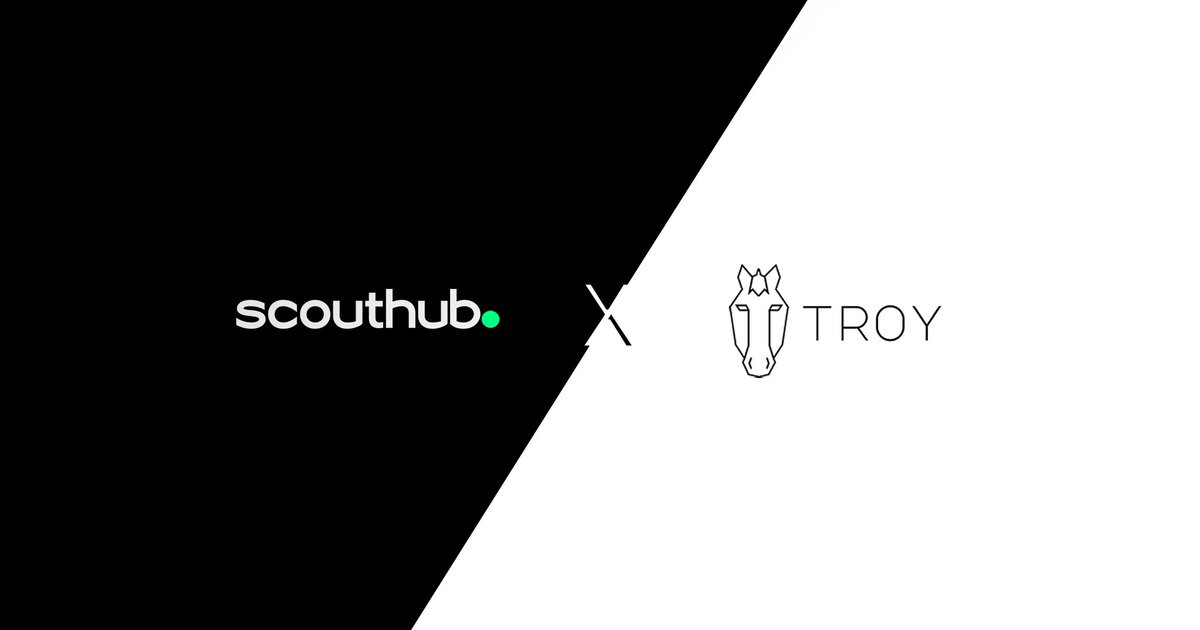 troyguild's tweet photo. New #partnership announcement!🥳
@scouthub_io 🤝 Troy
Fantasy #football is played with an 11-man squad! *Best with TROY!*⚽️
Build your squad with licensed #NFT cards, and carry your team to the championship!🏆
#BuildSquadEarnRewards https://t.co/raFP8bTC0H