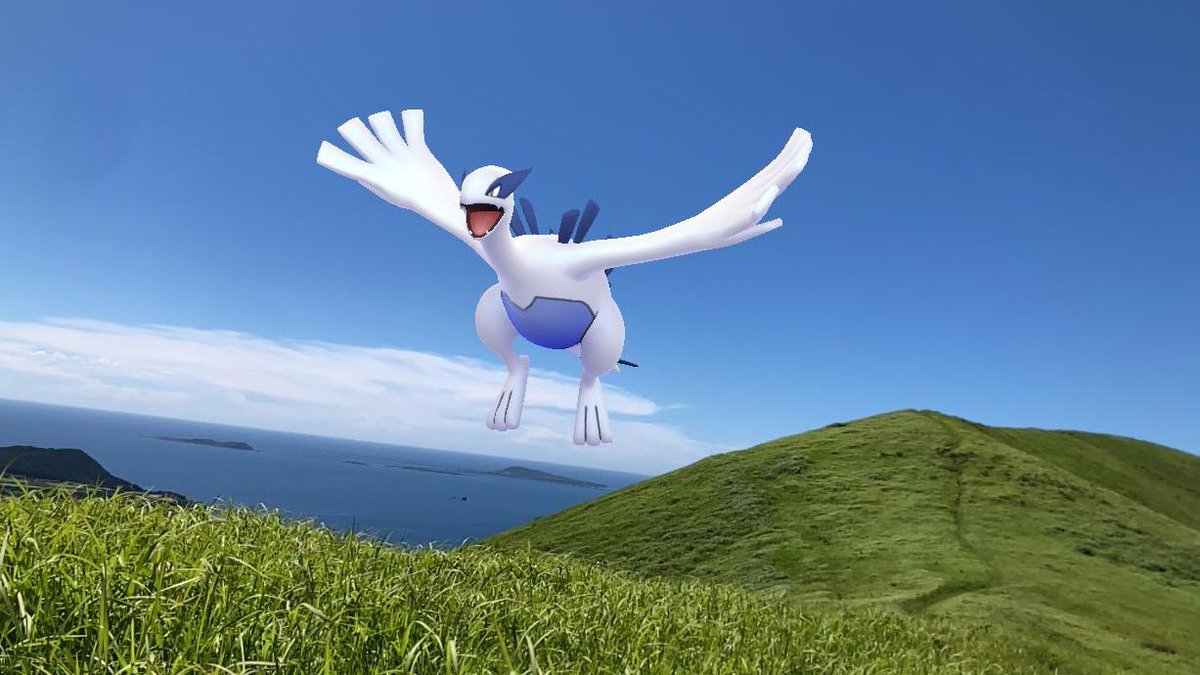 RyoPokemonGO1's tweet photo. 鬼岳にも登りました😊
火口から噴火して流れて出来た地形を上から見ることができて圧巻。
ポケモンたちと自然を満喫😌
気温は高いのに、山頂付近は風がとても気持ちよくて、全然辛くなかった😆

#NianticAR 
#GOsnapshot 
#ポケモンGO
#無加工写真 
#長崎県
#五島列島 https://t.co/tI260Kr3wj