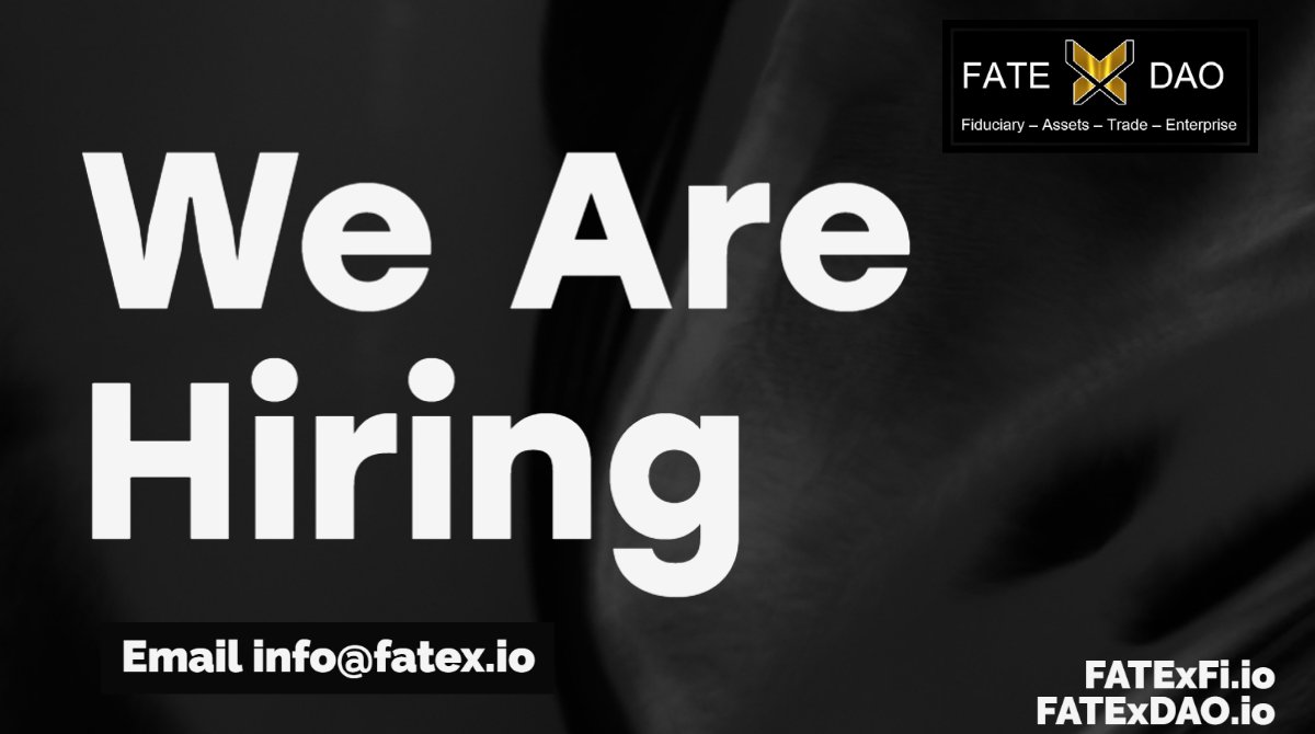 We're hiring! #MarketingDigital #CryptoJob 
<a href="/0xPolygon/">Polygon | POL</a> @0xPolygonDAO 

FATExDAO.io / FATExFi.io 

please RT/like

See posting: bit.ly/3OLWWnv