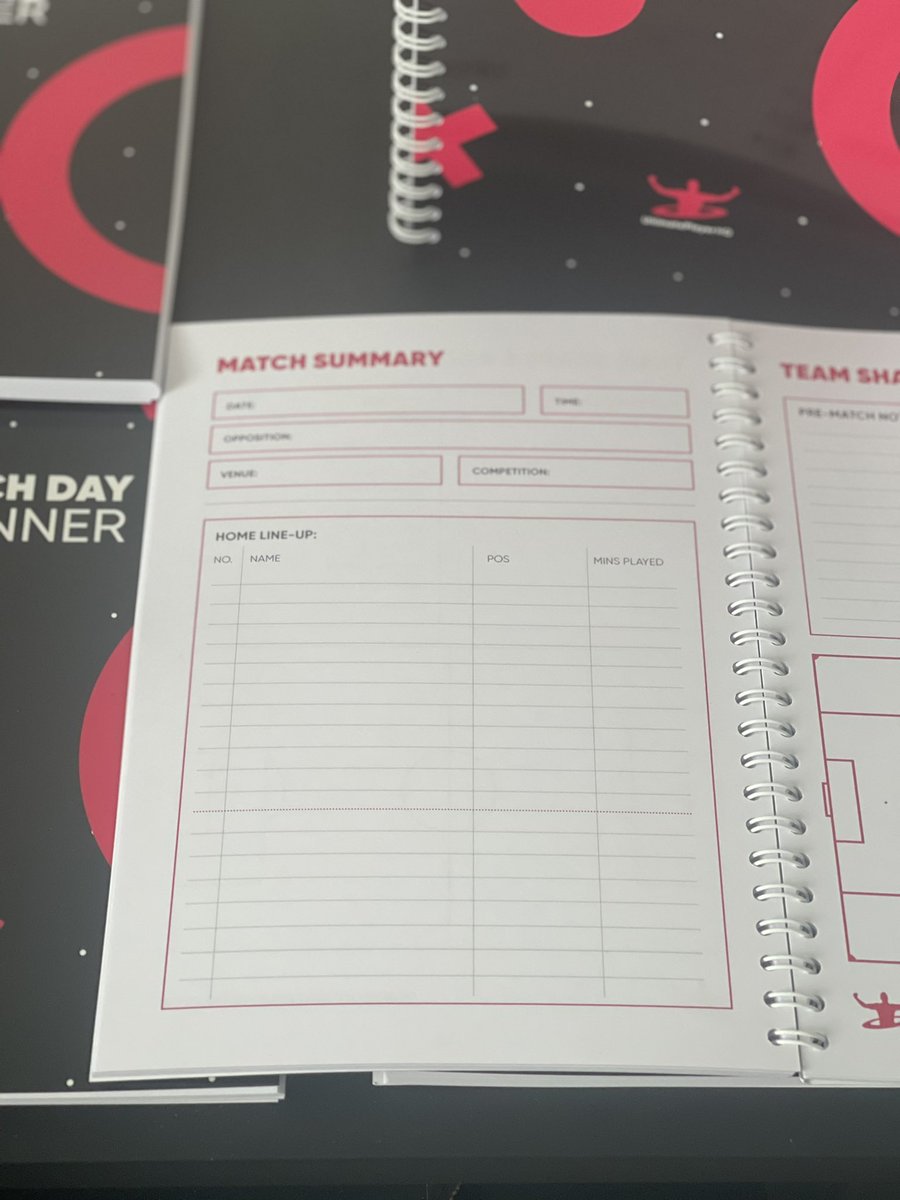 playersessionHQ's tweet photo. 🚨 UPHQ Competition 🚨

For a chance to win our brand new 50 double sided Match Day Planner

•Simply retweet to enter. 

Winner announced tomorrow at 12pm. 

#GoodLuck #MatchDayTool https://t.co/fehoHazsdd