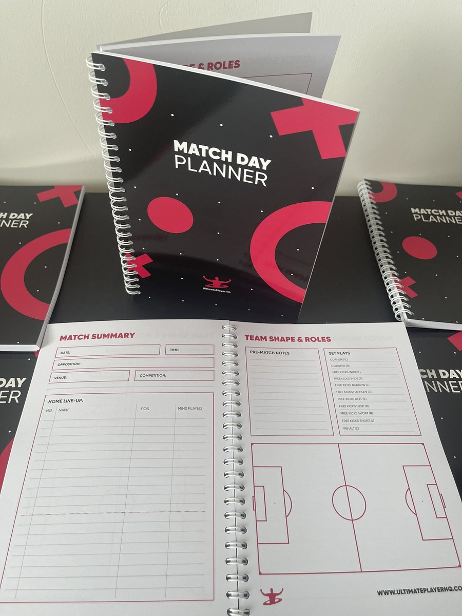playersessionHQ's tweet photo. 🚨 UPHQ Competition 🚨

For a chance to win our brand new 50 double sided Match Day Planner

•Simply retweet to enter. 

Winner announced tomorrow at 12pm. 

#GoodLuck #MatchDayTool https://t.co/fehoHazsdd