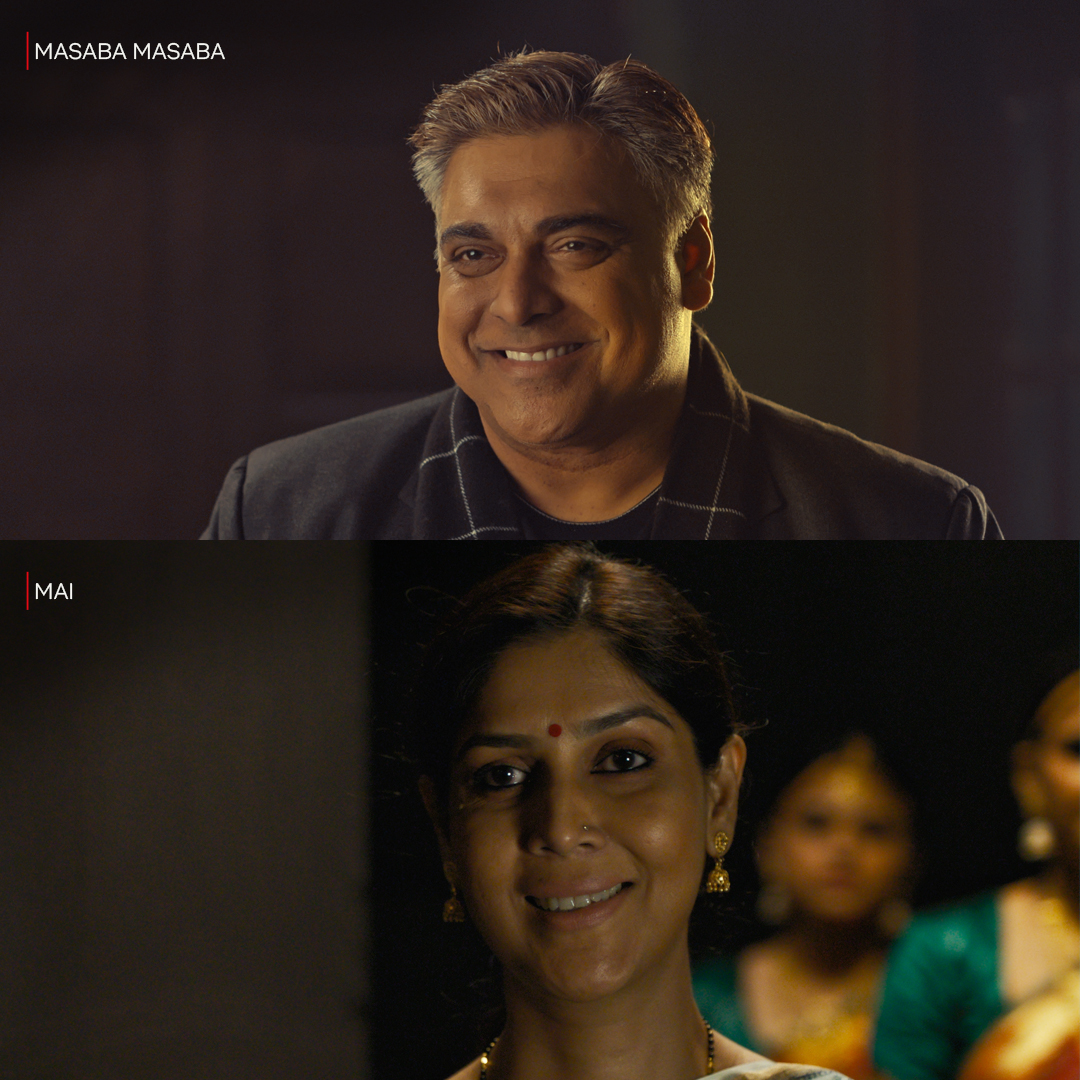 Sheel from Mai and Shekhar from Masaba Masaba should be in the same show. Dono bade achhe lagte hain 🥺