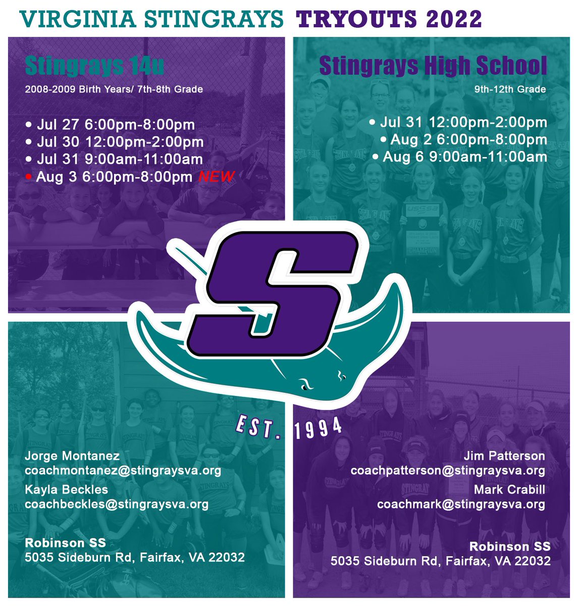 VA Stingrays Fastpitch tweet media