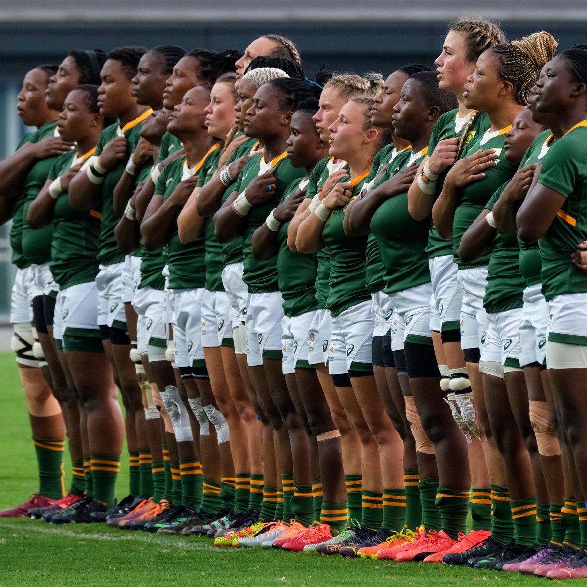 WorldRugby's tweet photo. Historic day for @WomenBoks last Saturday as they won their first test match on foreign soil in an overseas tour! 🙌

They beat Japan 20 - 10 in Kumagaya to tie the two match series at one apiece https://t.co/0up5qFKXYp