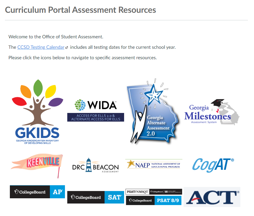 CCSD Student Assessment Department tweet media