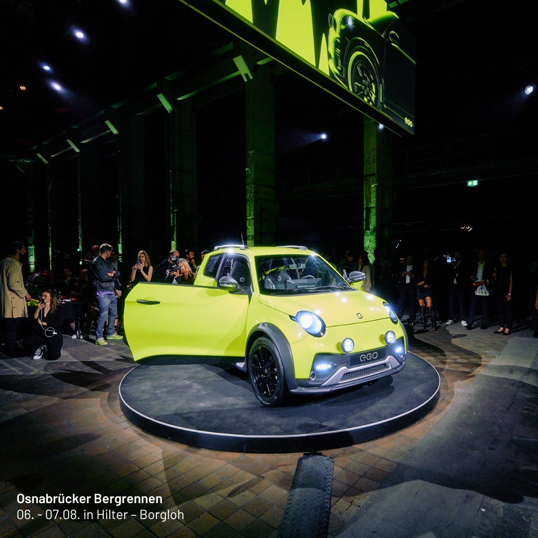 This week will be exciting: we will be at the Osnabrück hill climb Event with our partner Auto Frömel GmbH &amp; Co. KG to present the new e.wave X as our contribution to sustainable urban mobility. Come and join us on Aug. 6th or 7th, 8:00 - 18:00.

#eGOmobile #ewave #roadshow