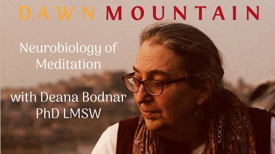 This is a reminder that August 13 we will have Neurobiology of Meditation with Deana Bodnar. Read more about it here: dawnmountain.org/neuromeditatio…