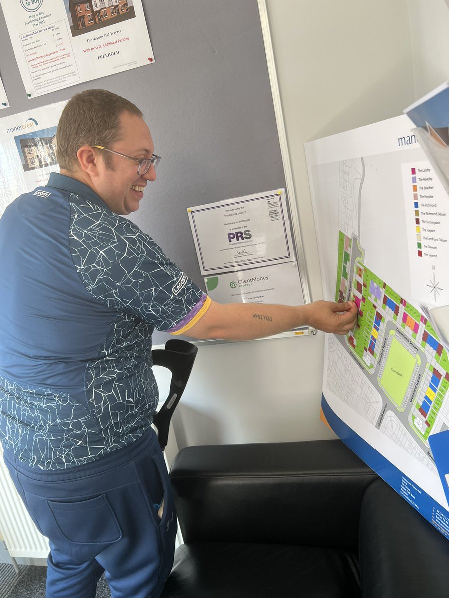 Manorcrest2015's tweet image. Congratulations to Mr &amp;amp; Mrs Seaman!! Wow plot 345 reserved !! Well done guys ❤️🏡❤️