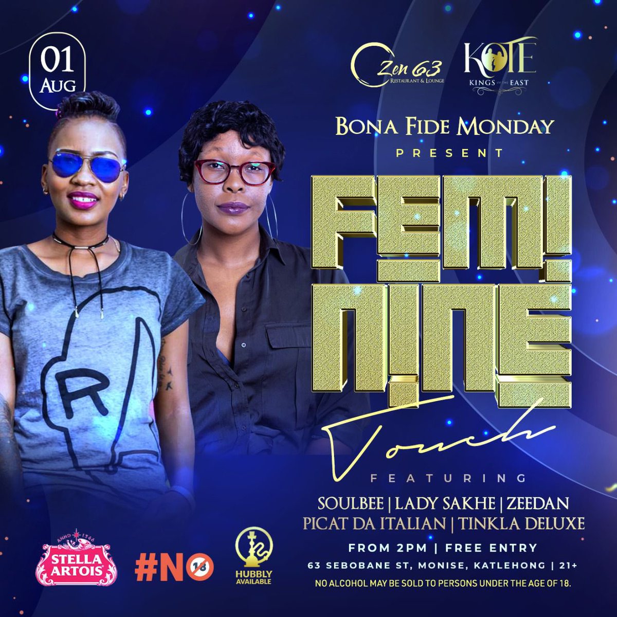 LadySakhe's tweet photo. Let’s get August started tonight at
@Zen63lounge with myself & my girl @DjSoulBeeSA visiting our brothers from the east @ZeedanM @PicatDaItalian 🔊✈️
#Hareyeng 🤟🏾 21:30 - 23:00 https://t.co/La62nShmIo