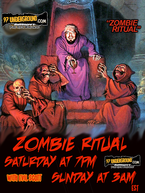 ZombieRitual97's tweet photo. @orthodoxtn Cave In @Skateboardmkt
#BeyondDeth Servants
@crowbarrules Behind the Black Horizon
@Slayer God Send Death
@Shrinebuilder Solar Benediction
@IronMaiden Purgatory
New show Saturday 7pm ET USA on @97underground
Listen here direct https://t.co/Sdi06Jdd5n https://t.co/9IzmMytBfZ