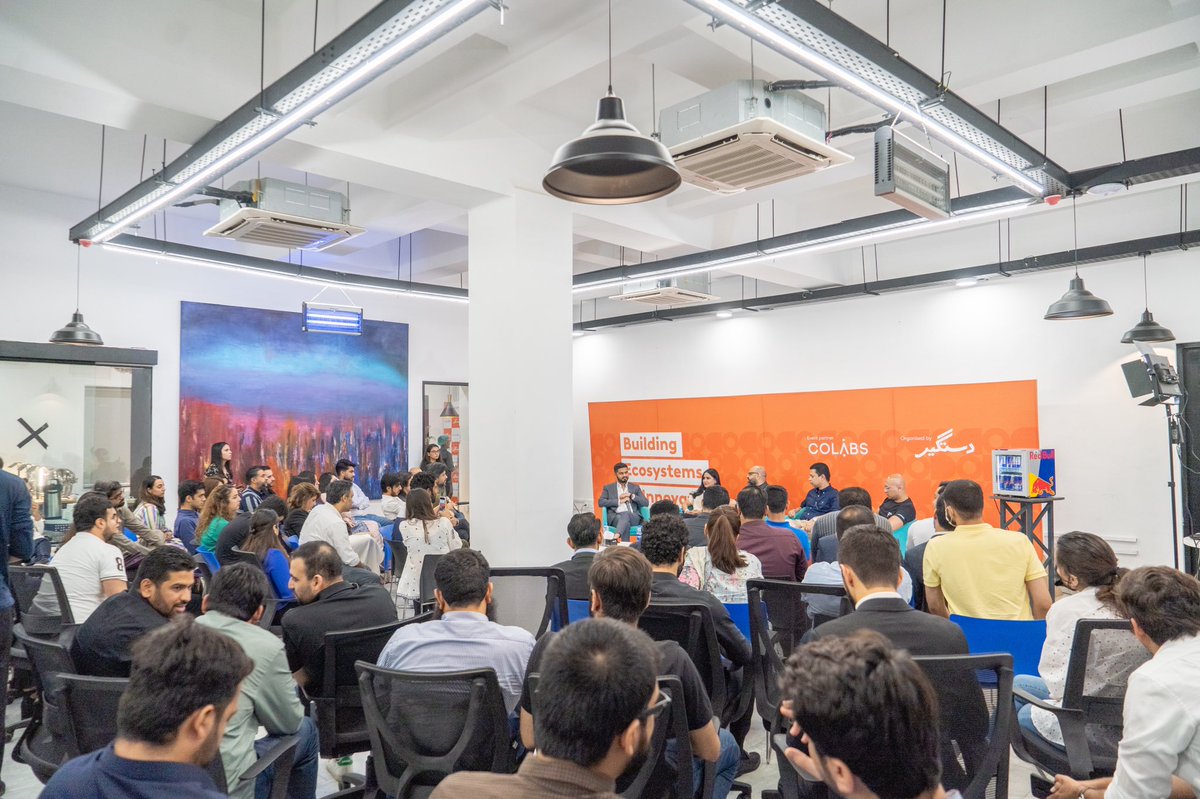 Our first community event was a huge success! 🔥

We were joined by leading startups in 🇵🇰 incl <a href="/healthwirepk/">Healthwire</a> <a href="/JiyeTech/">Jiye Technologies</a> <a href="/UseAilaaj/">Ailaaj</a> <a href="/FarmdarOfficial/">Farmdar</a> and several others

Thanks to our panelists <a href="/Atyab/">Alphatango</a> <a href="/badar76/">Badar Khushnood (بدر خوشنود)</a> <a href="/NoshadlMinhas/">Noshad Khalid Minhas</a> &amp; Maryum

Shoutout to our partner <a href="/colabspk/">COLABS</a> 🙌🏽