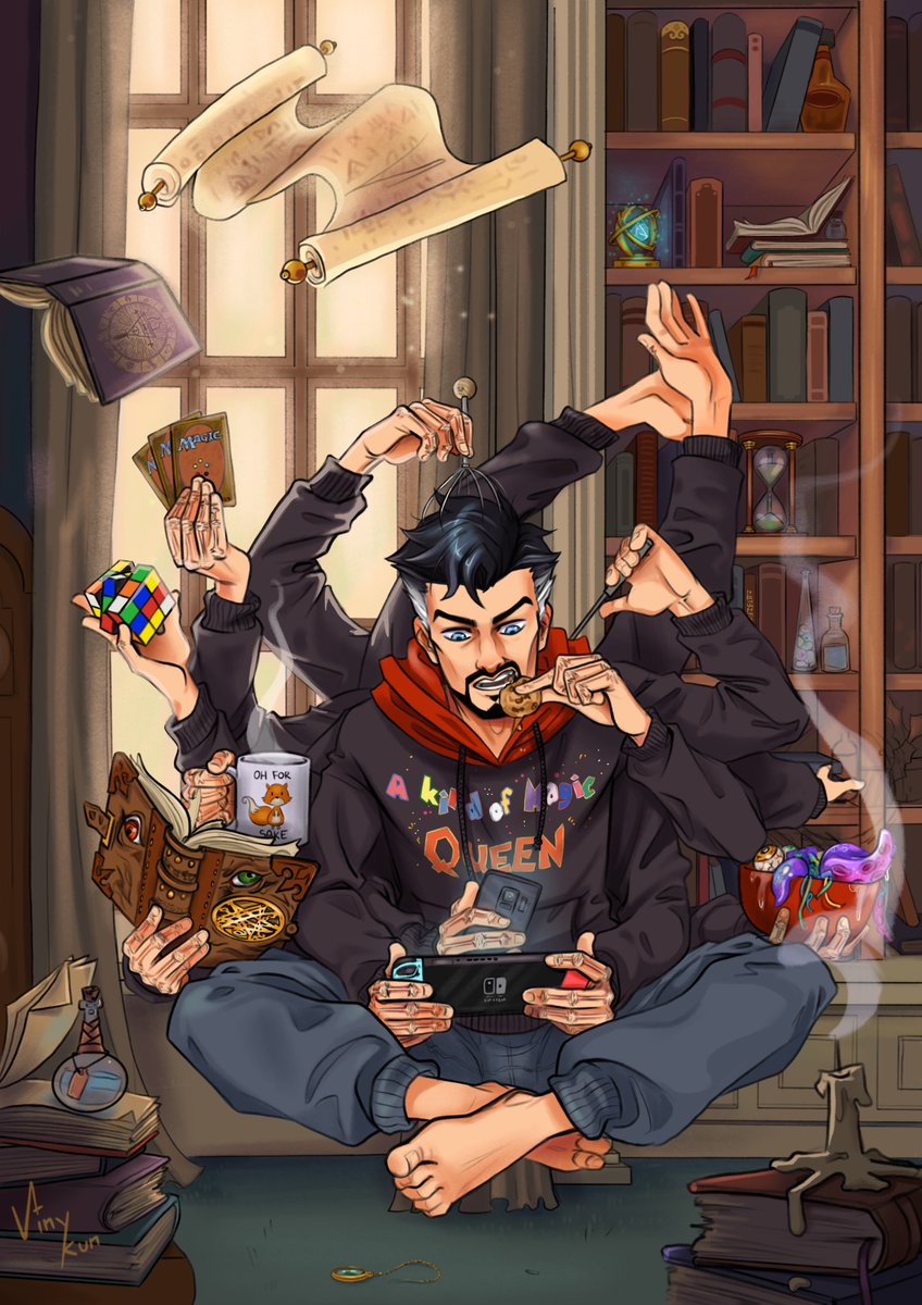 The doctor took his day, please come back later.
#DoctorStrange