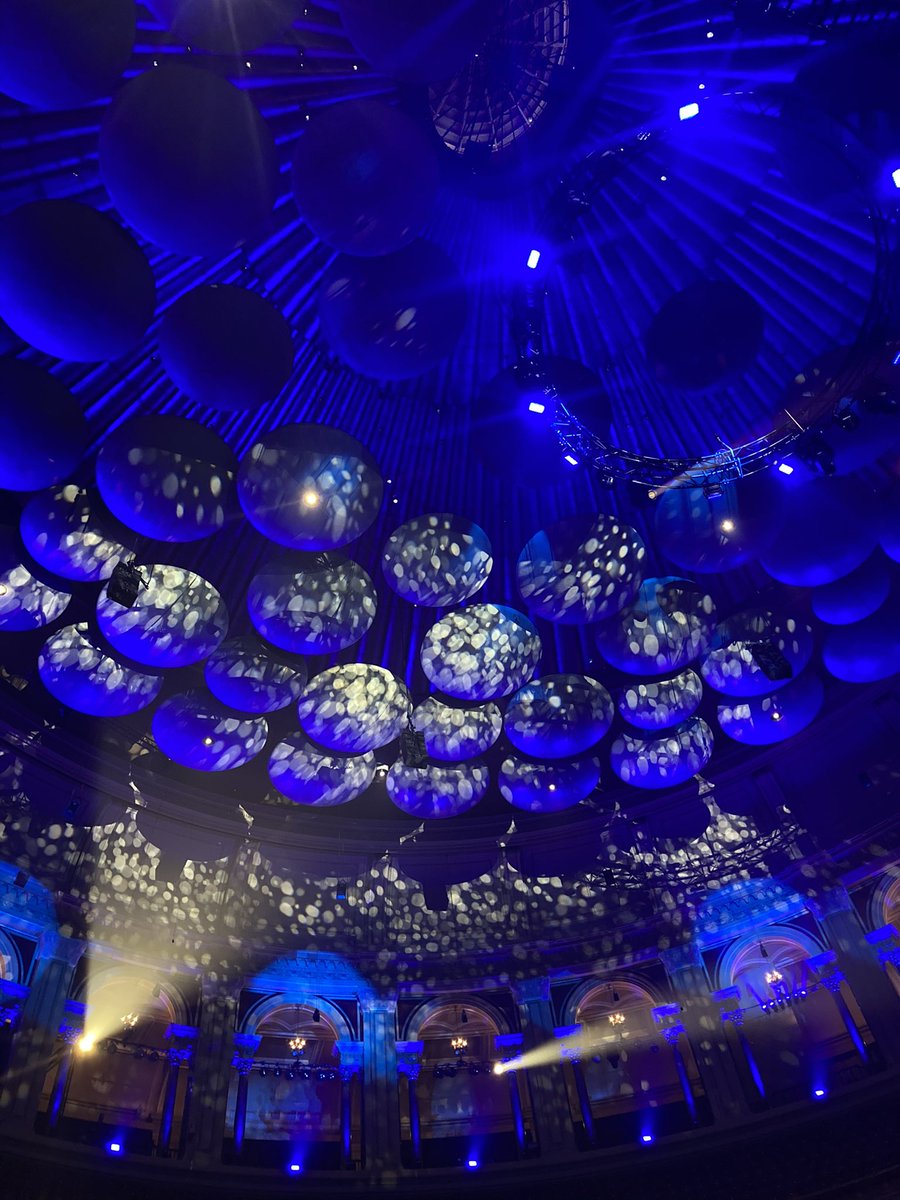 Shiny_Demon's tweet photo. Rehearsals underway for tonight’s @bbcproms ‘From 8-Bit to Infinity’ at the Royal Albert Hall(!) Join @SteffanPowell and I tonight at the very first gaming Prom. Listen live on @BBCRadio3 at 1930. https://t.co/mxnZnz1O2d
