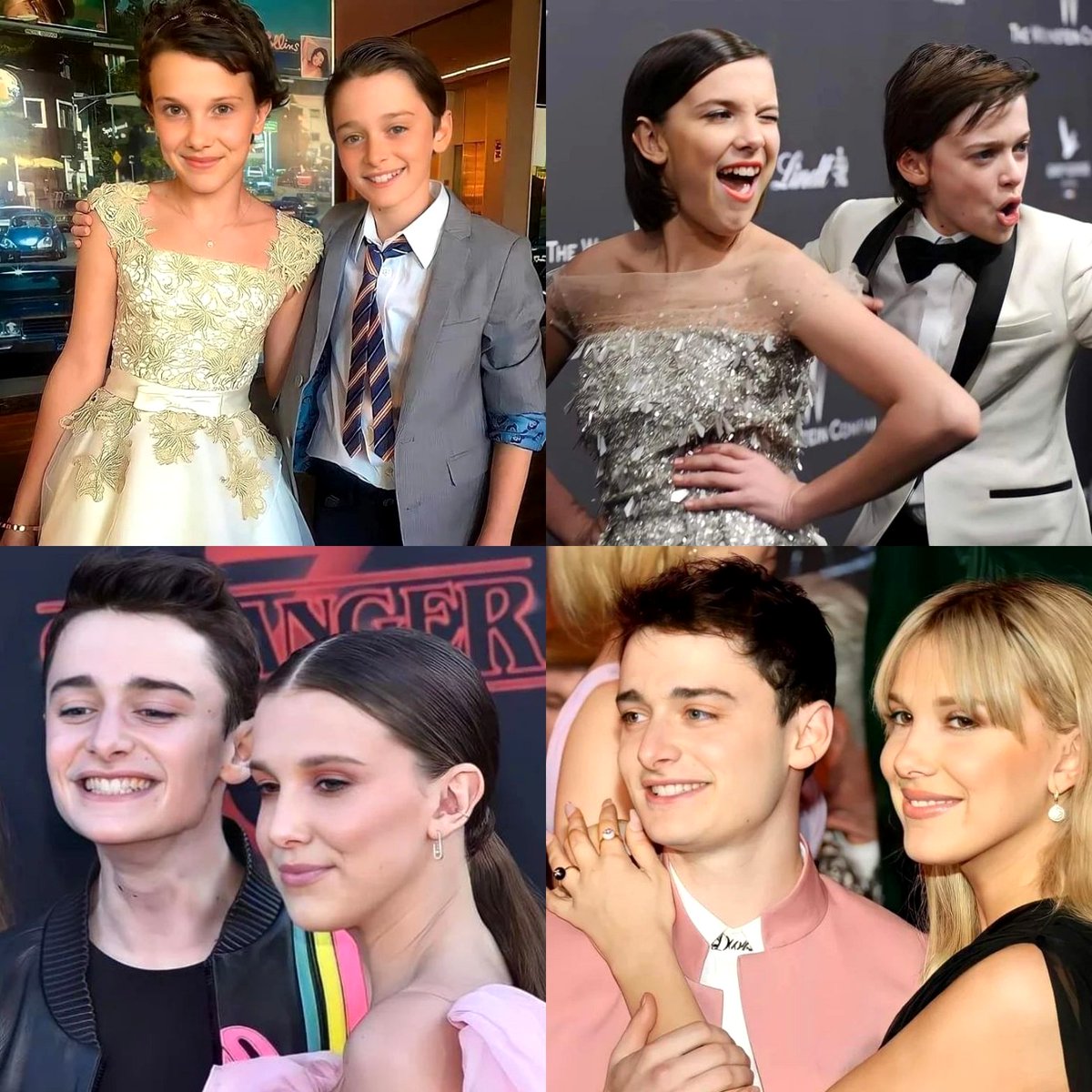 StrangerNews11's tweet photo. From Season 1 to Season 4. ❤️📸✨ #StrangerThings https://t.co/cSLwaySnoo