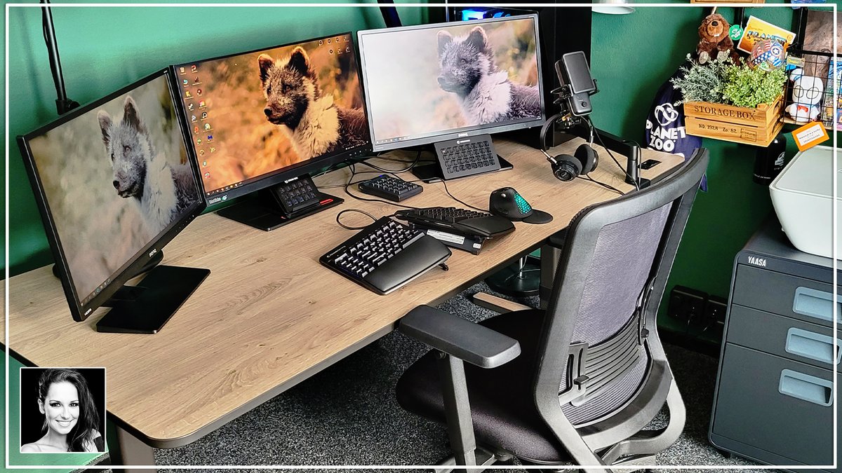 DeLadysigner's tweet photo. My new workspace is done! Big thank you to @yaasaliving for sending me their height-adjustable desk, ergonomic chair, cable management & file cabinet which look fantastic in my new office! Watch video for more info & discount code!
▶️ https://t.co/zsPfycAbYq
#yaasa #sponsored https://t.co/85Hn1Nos9k