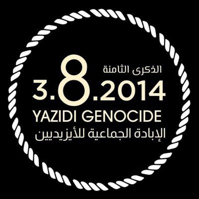 maherkummo99's tweet photo. #YazidiGenocide 
#yazidiGenocide3_8_2104
#الابادة_الايزيدية 
#الذكرة_الثامنة_للابادة https://t.co/KhEiuJ4lc9