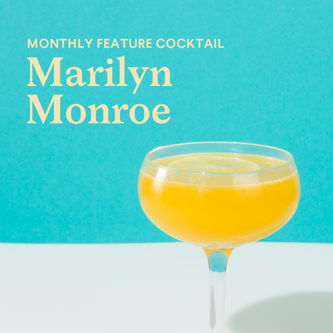 In August, we’re drinking one of our most-loved Signature Cocktails, the Marilyn Monroe! Made with Smirnoff Vanilla vodka, passion fruit, fresh lime and prosecco starting at just $8 all month long.
*Price varies by location. Available at select locations in the US.