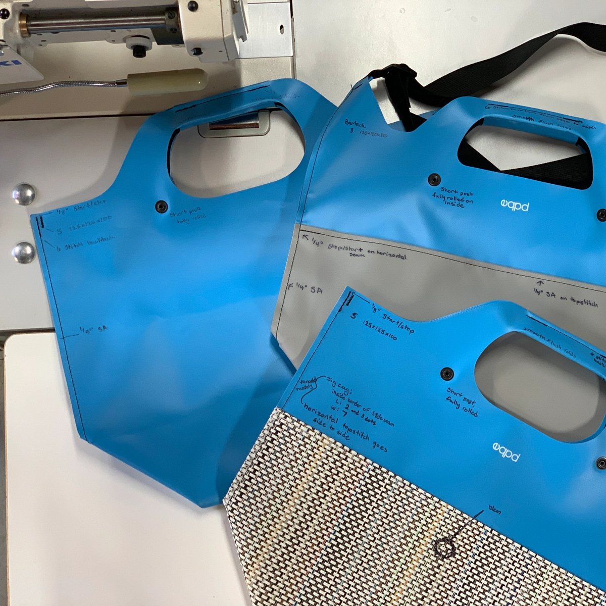 EqpdGear's tweet photo. During a shop organization this weekend, we uncovered some "Top of Production Samples" from our very first edition LastBags back in 2014. These samples are used as references to what a "perfect" bag should look like. https://t.co/33tiqXrBIb