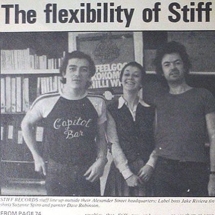 In August of 1976, a little record label called Stiff Records was founded by Dave Robinson and Jake Riviera in London's Notting Hill. 'The World's Most Flexible Record Label'. #ifitaintstiff