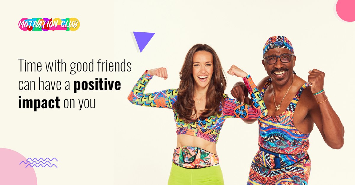 Spending time with friends can have a positive impact on your emotional health. It can help divert the negative emotions that you are experiencing and instead focus your energy on something positive. Say Yeah! mrmotivatorsclub.com #motivationclub #fitness #lifelessons