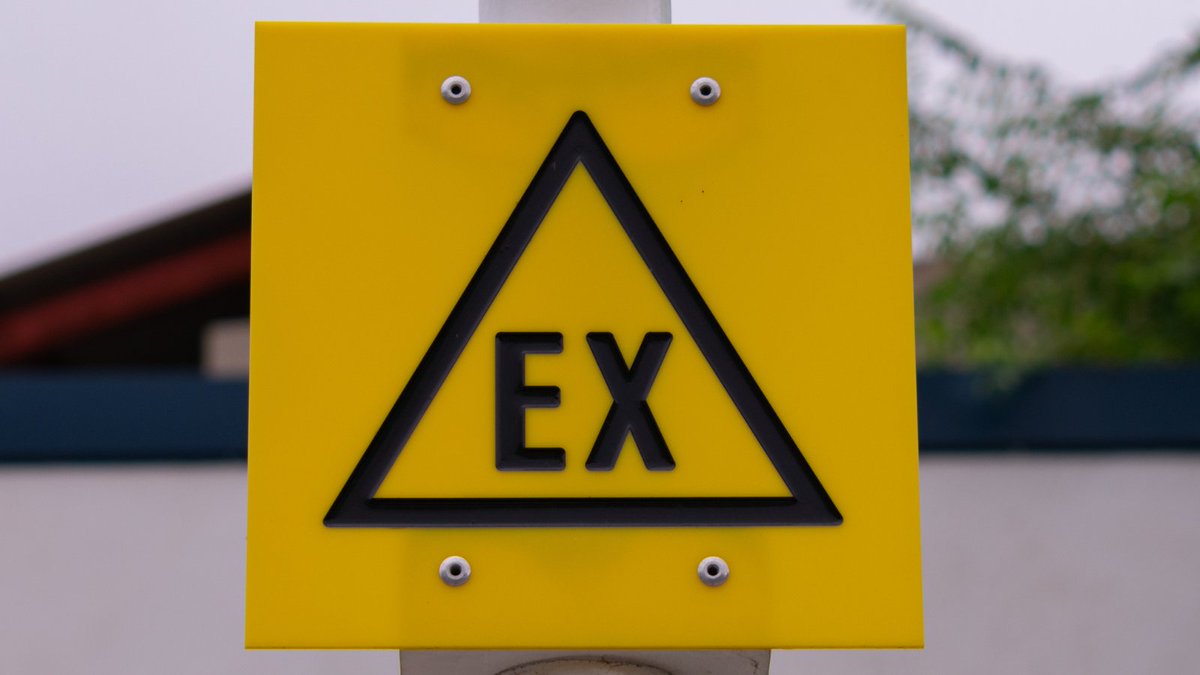 cablesystems's tweet photo. ATEX certified equipment has been tested and deemed safe for use in explosive environments.

It should be considered in any setting where potentially explosive materials are present.

Visit https://t.co/dyOOt9deaI to learn more. https://t.co/qt6E77wWWq