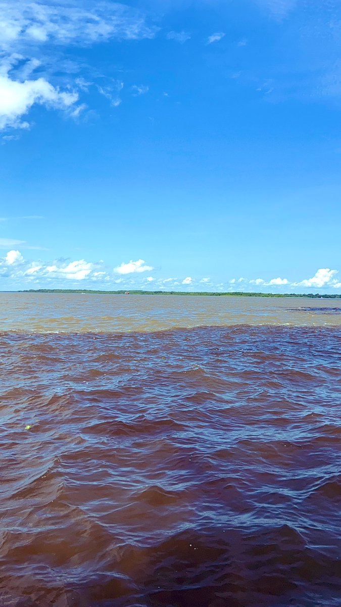 raullsantiago's tweet photo. DEUS, eu nem sei em que momento você me escolheu para tantas lutas e bençãos, mas eu te agradeço por me permitir concretizar tantas coisas e realizar tantos sonhos. Estar no encontro das águas do Rio Negro com o Rio Solimões é uma realização de vida. EU AGRADEÇO! ASÈ. 🫶🏽 https://t.co/xkYCG64kW3
