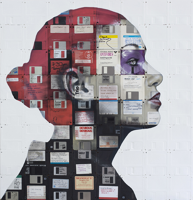 DACS is deeply concerned by plans announced by the Department for Business, Energy and Industrial Strategy to introduce a new text and data mining (TDM) exception to copyright.
Image: Devious Designs, 2018, @NickGentryArt © Nick Gentry. All Rights Reserved, DACS/Artimage 2022.