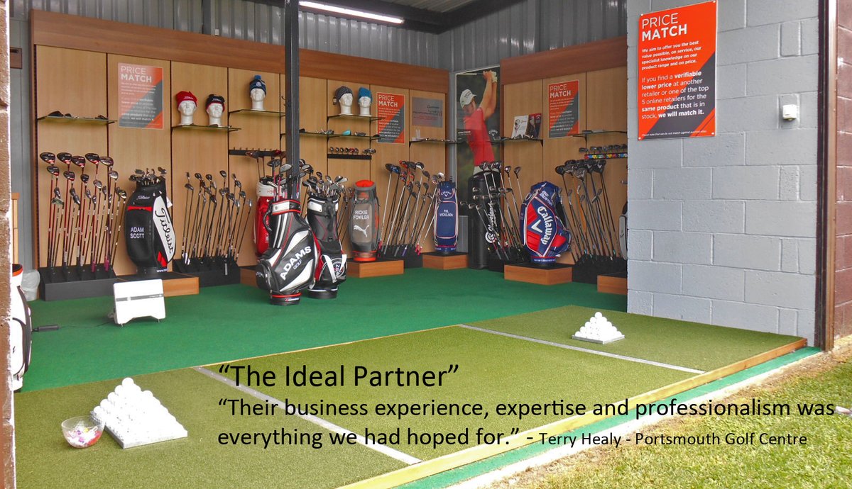 ReplanGBltd's tweet photo. "The Ideal Partner!"
Flashback to our fit at @PortsmouthGolf
Pleasure to be involved with Terry and the team!
See how we can help you-01484 666 666
#Replan #Golf #golfretailing #golfcentre #portsmouthgolfcentre #refit #photooftheday #golfclubs #shopfitting https://t.co/yjULPr7fcW