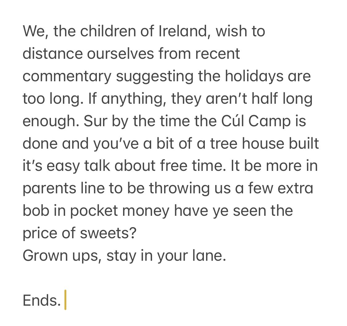 Scoil na nAmadán tweet media