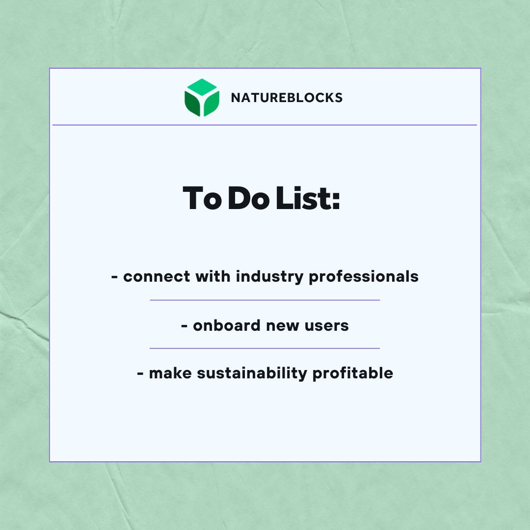 natureblocks's tweet photo. What's coming next for #Natureblocks? Well, lots of things!

We are currently connecting with carbon accountants to better understand the specific problems they face.

Ideally, we want to make life easier for these accountants on our platform.

Learn more on our Blog! Link in bio https://t.co/79JHHlht8f