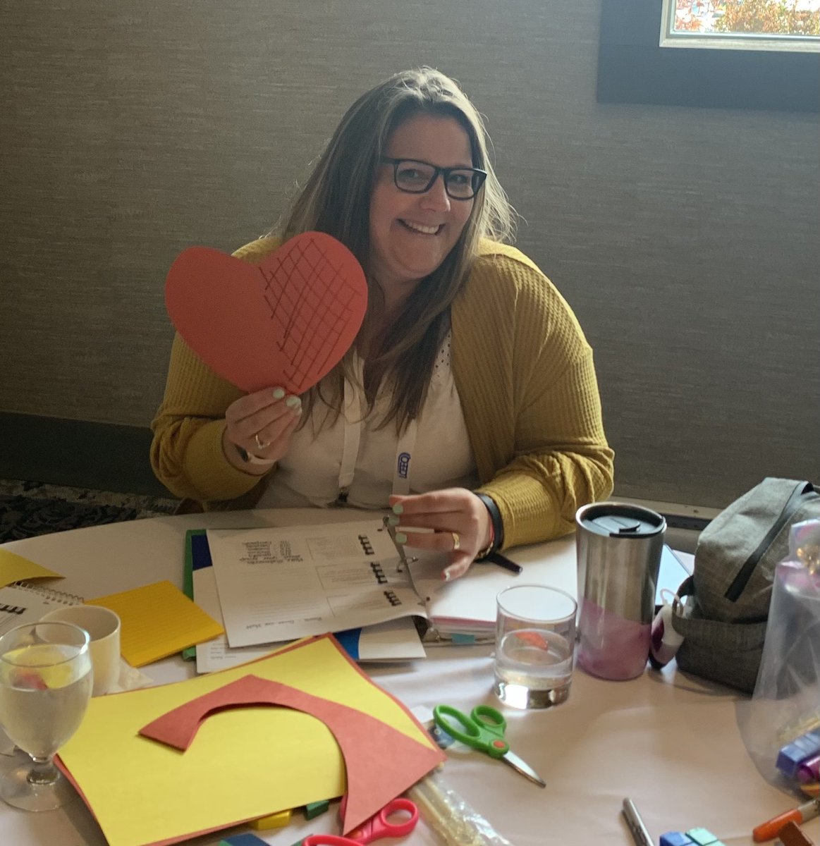 “1/2 of a heart, because I love math”  #LCEEQMATH