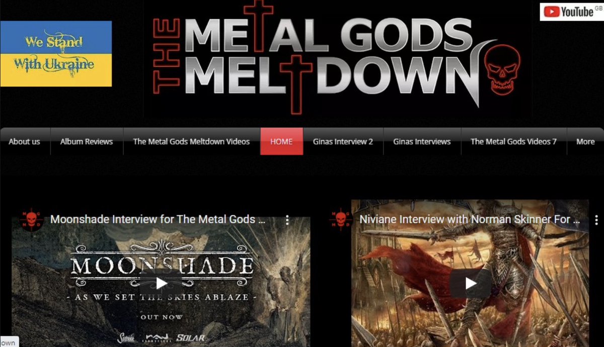 The Metal Chameleon - Norman Skinner Interview: youtube.com/watch?v=egjvK4…

The Metal Gods Meltdown by Seb Di Gatto:
themetgodsmeltdown.com

#TheMetalGodsMeltdown #sebdigatto #heavymetal
#Niviane #heavymetal #powermetal #metalinterviews #metalinterview #onlinemetalpromo