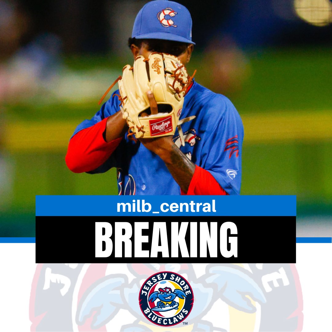The Philadelphia Phillies are promoting Rodolfo Sanchez to the Jersey Shore BlueClaws. Congratulations Rodolfo!