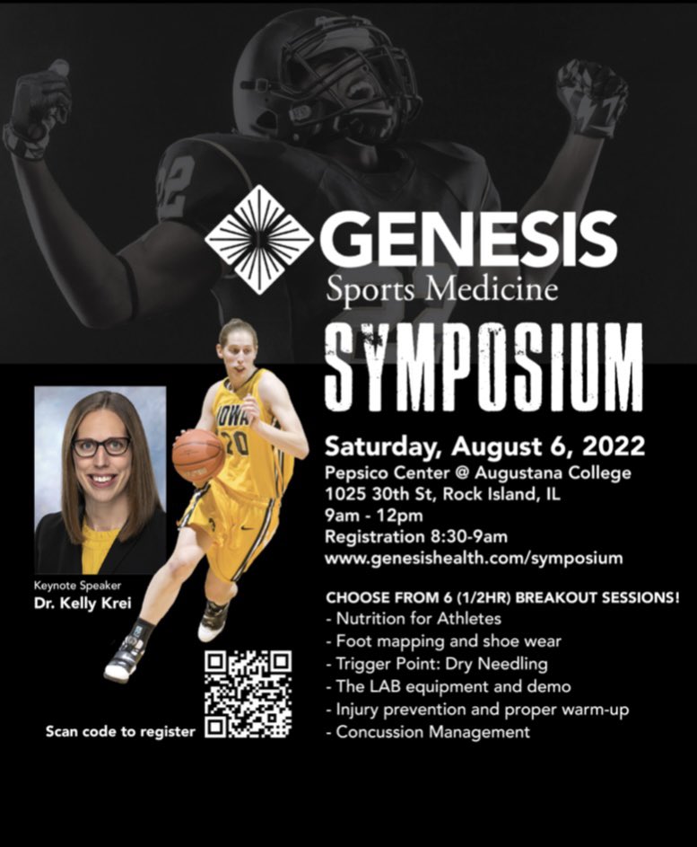 GenesisSportMed's tweet photo. Check out our Sports Medicine Symposium happening this weekend!

You can register at https://t.co/0teJBWP6s3 https://t.co/v04xx12BK7