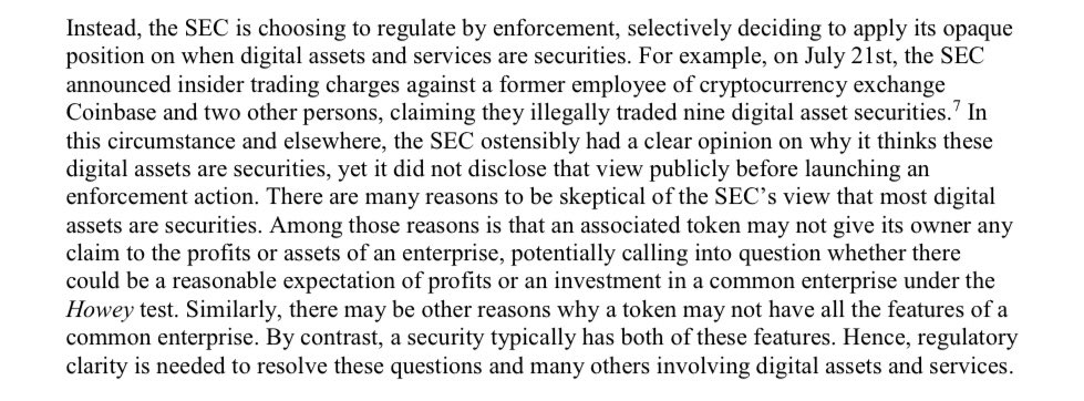 allthemoney's tweet photo. #xrpcommunity
👇😎
Excerpt from @SenToomey’s letter to Gary Gensler last week.
#SEC
#regulationbyenforcement
Link: https://t.co/tUaBBoaqVJ https://t.co/ed4iFA44CI