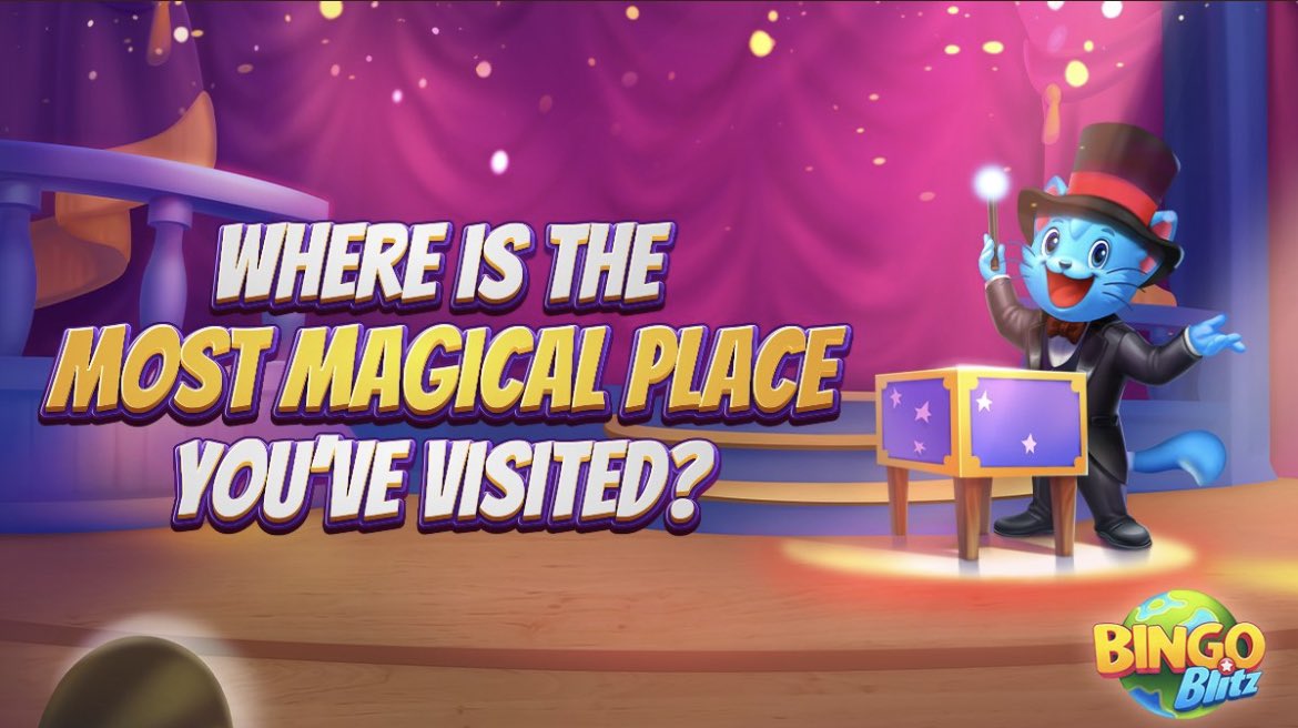 prizedepartment's tweet photo. ✨ Magic is in the air, Blitzers!

Have you ever been anywhere MAGIC? Tell me
about the most magical place that you've been to
and what makes it special!💬

🎁 https://t.co/6i2u4fUyfk. https://t.co/ju2hz7HhHP