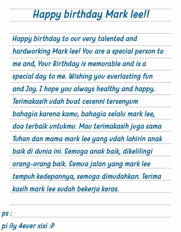 bbyycheetah's tweet photo. ･͛♡̷̷̷･͛HAPPY LEVEL UP #MARK･͛♡̷̷̷･͛

[✎] WE GOT YOU MARK LEE
#HAPPYMARKDAY
#reMARKable24years
#영원한차일드_우리마크_생일축하해

♡ cake: @bentocake ♡ https://t.co/bti2NEbyKB