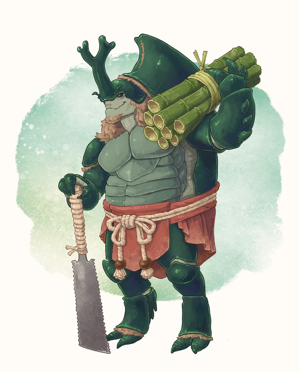 Here’s a big bug guy 🪲 
.
#characterdesign