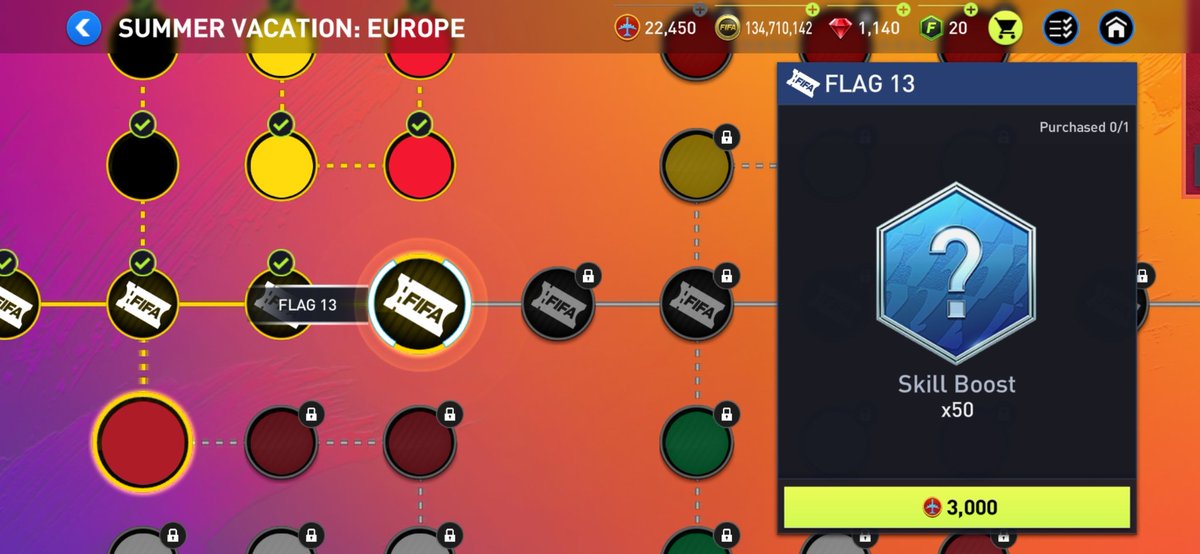 Kabi2085's tweet photo. @EAFIFAMOBILE This Flags point after updating the new 21-day tour, will it be lost if I keep waiting for the tour? 
Thanks. https://t.co/3JHodT3PUh