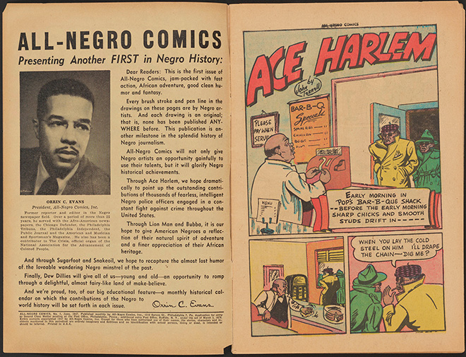 HeroesInColor00's tweet photo. Ace Harlem,police detective    // All-Negro Comics Inc
1st Appearance All-Negro Comics #1 (1947)

 https://t.co/9HH1agLDSs https://t.co/ZLUHUi2QOv