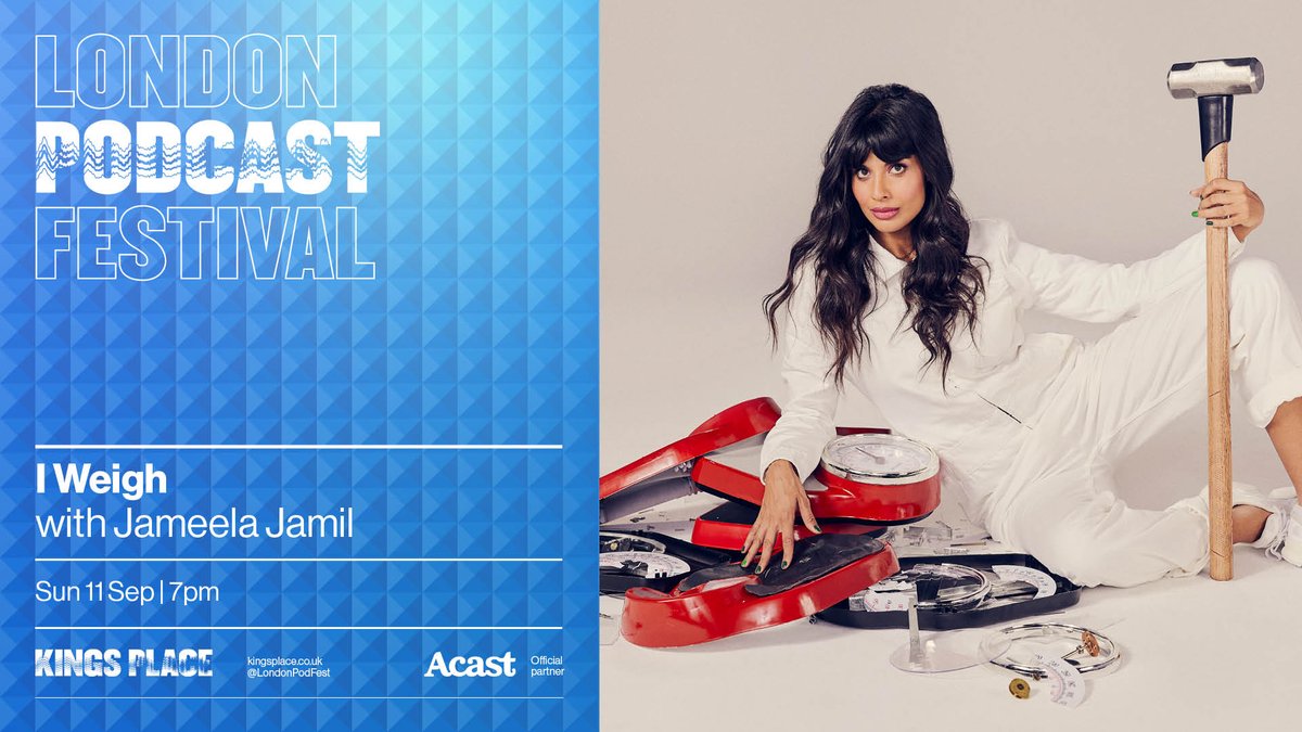 London Podcast Festival (@londonpodfest) on Twitter photo 🚨 I Weigh with <a href="/jameelajamil/">❤️ Jameela Jamil ❤️ She/Her ❤️</a> confirms special guest <a href="/Beckshumps/">Rebecca Humphries</a> for Sun 11 Sep, the Sunday Times Bestselling author of book 'Why Did You Stay? A memoir about self-worth'.
🎟 Tickets available 🔗 bit.ly/3Pmh4gG
#LondonPodFest 🚨 I Weigh with <a href="/jameelajamil/">❤️ Jameela Jamil ❤️ She/Her ❤️</a> confirms special guest <a href="/Beckshumps/">Rebecca Humphries</a> for Sun 11 Sep, the Sunday Times Bestselling author of book 'Why Did You Stay? A memoir about self-worth'.
🎟 Tickets available 🔗 bit.ly/3Pmh4gG
#LondonPodFest