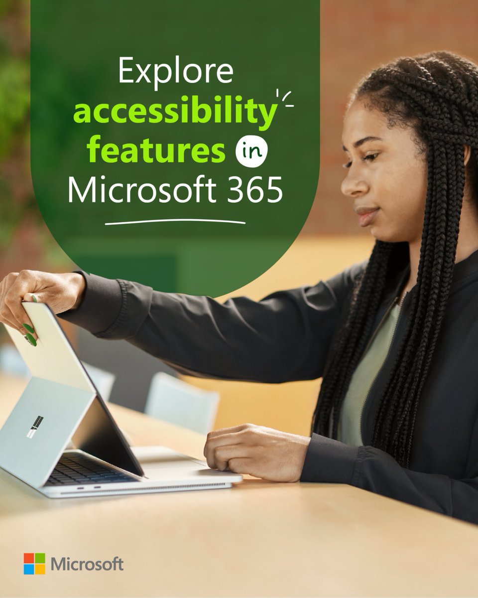 We’re always evolving to provide you with tools that prioritize #accessibility and inclusivity. 
 
Take a deep dive into #Microsoft365 products to learn about features that can support your students this school year: msft.it/6011jJcHx 

#MicrosoftEDU
