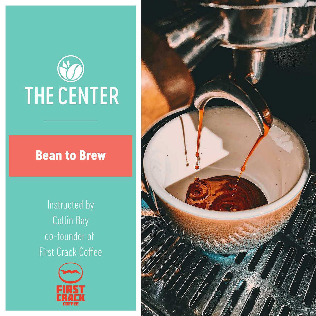TheCenterCoffee's tweet photo. Have you already enrolled in our Bean to Brew course?🤩 Jump on our website and get ready to gain all the skills and expertise necessary to source, roast, and brew coffees that meet any cup profile or quality standard. #coffeeeducation 
https://t.co/Lz0P3iksrL https://t.co/C9Sbhgr1Xi