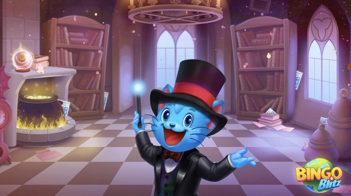 prizedepartment's tweet photo. BINGO to collect Diamonds and cast spells of wins!
Get your best scratching spell and join me in Pick-a-
Diamond when you come play; I'll be perfecting a
potion I've been working on…

How many card packs can you see around the
room?

Freebie: https://t.co/mdMtHJ7xZh. https://t.co/pGHW0kWwl8
